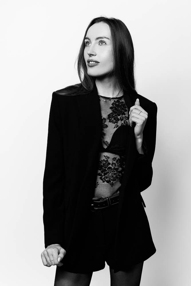 Photographe professionnel Parisien – portrait noir et blanc
