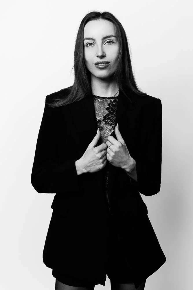 Photographe de shooting à Paris – portrait en blazer