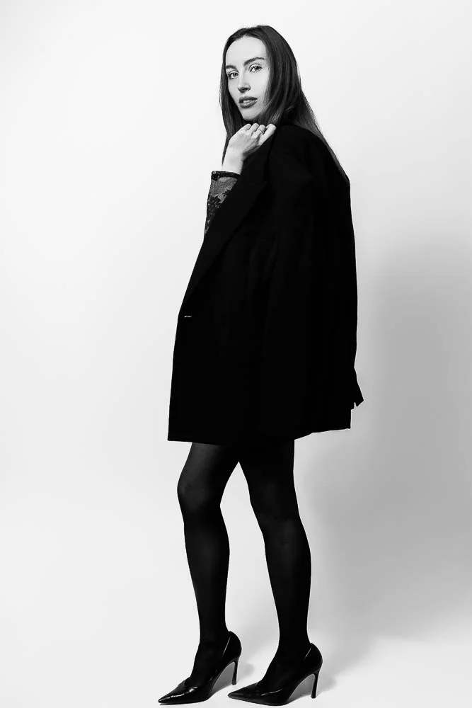 Photographe de shooting à Paris – portrait en blazer