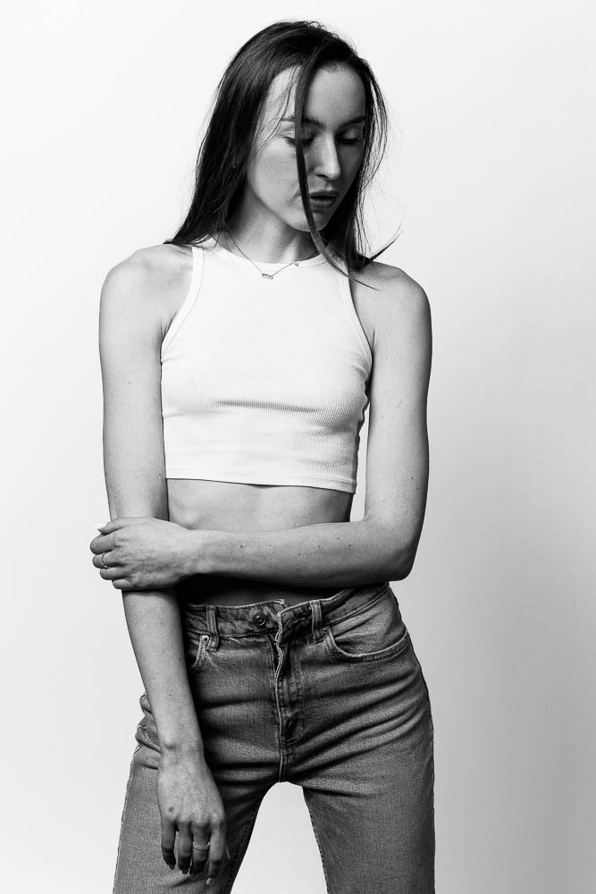 Photographe de shooting à Paris – portrait noir et blanc
