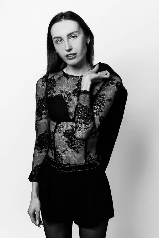 Photographe de shooting à Paris – portrait noir et blanc