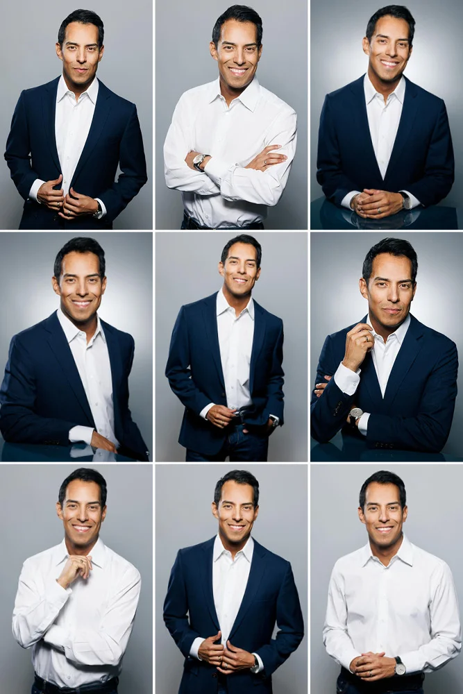 Portrait corporate en studio Portrait corporate en studio
