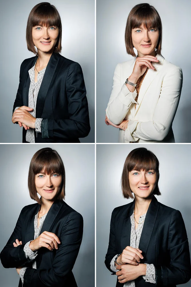 Portrait en entreprise – portrait en veste noire