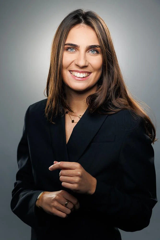 Portrait en entreprise – portrait en veste noire