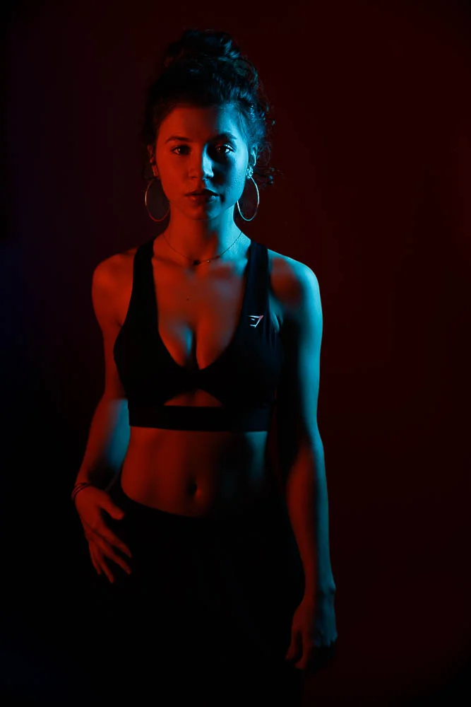 Photo Néon – portrait professionnel