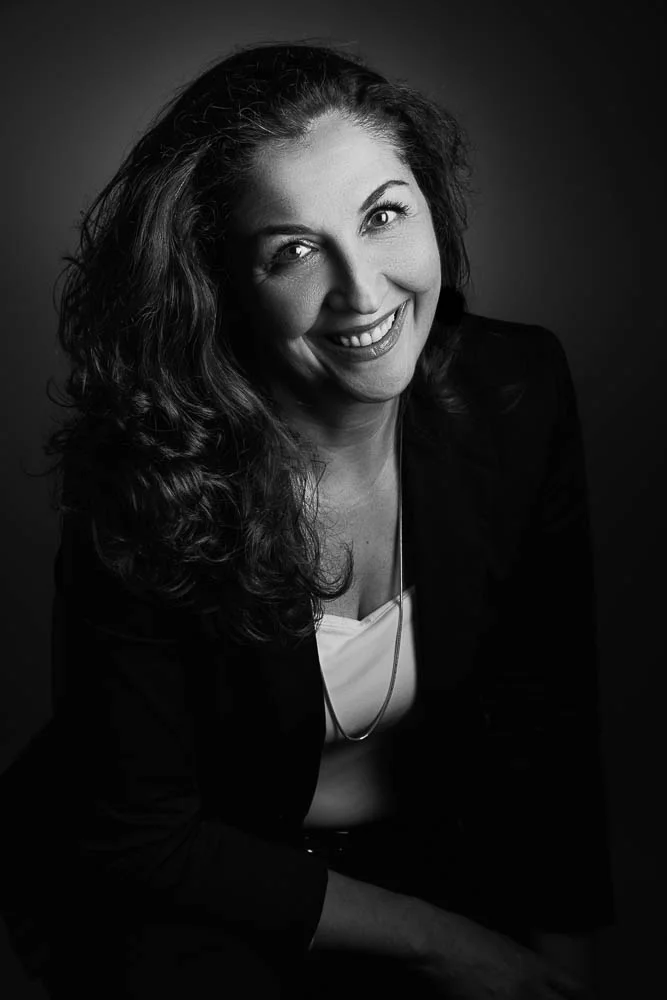 Photo portrait élégant – portrait noir et blanc