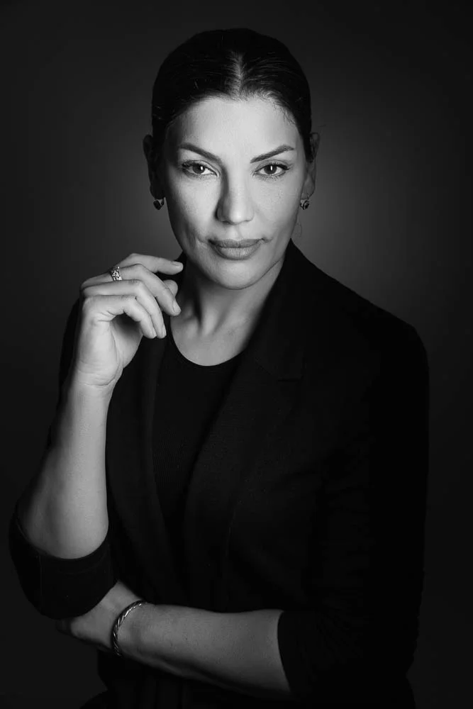 Photo portrait élégant – portrait noir et blanc