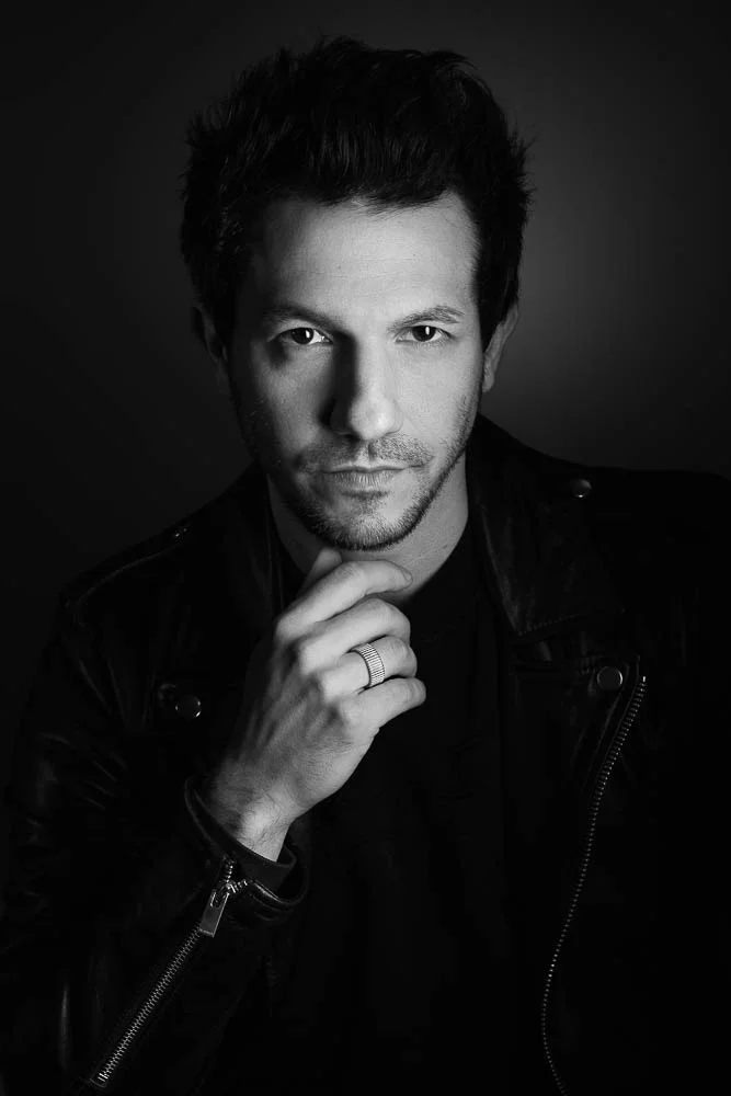 Photo portrait élégant – portrait noir et blanc