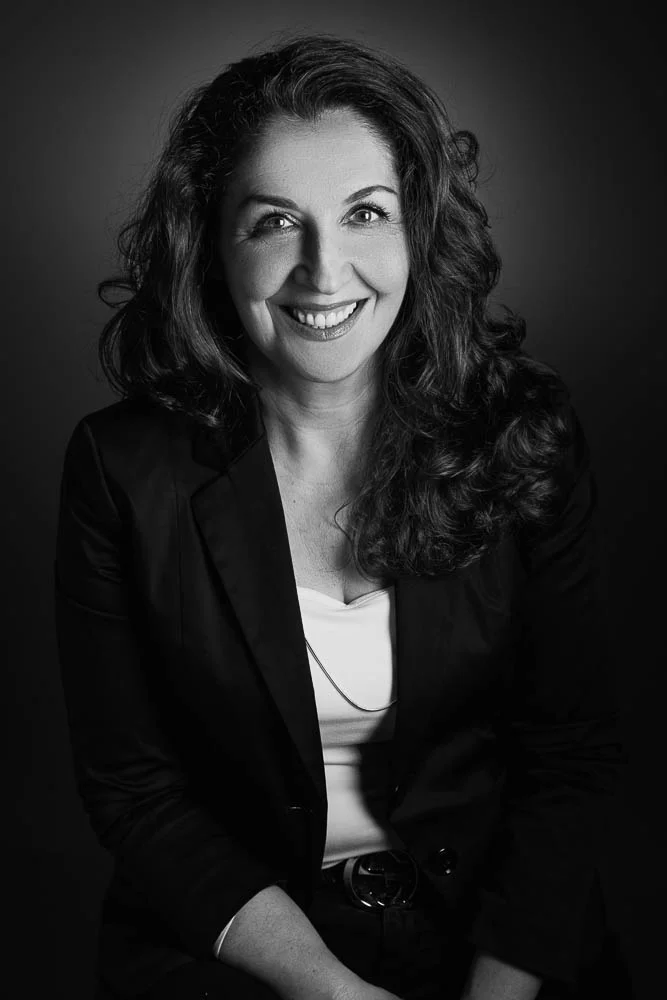 Photo portrait élégant – portrait noir et blanc