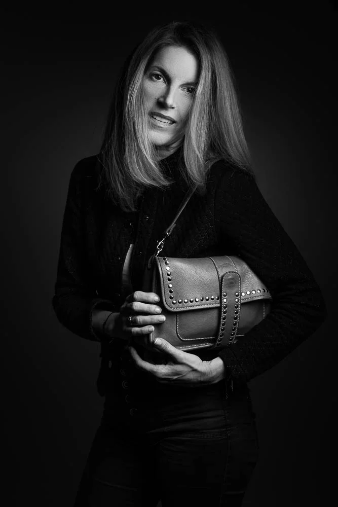 Photo portrait élégant – portrait noir et blanc