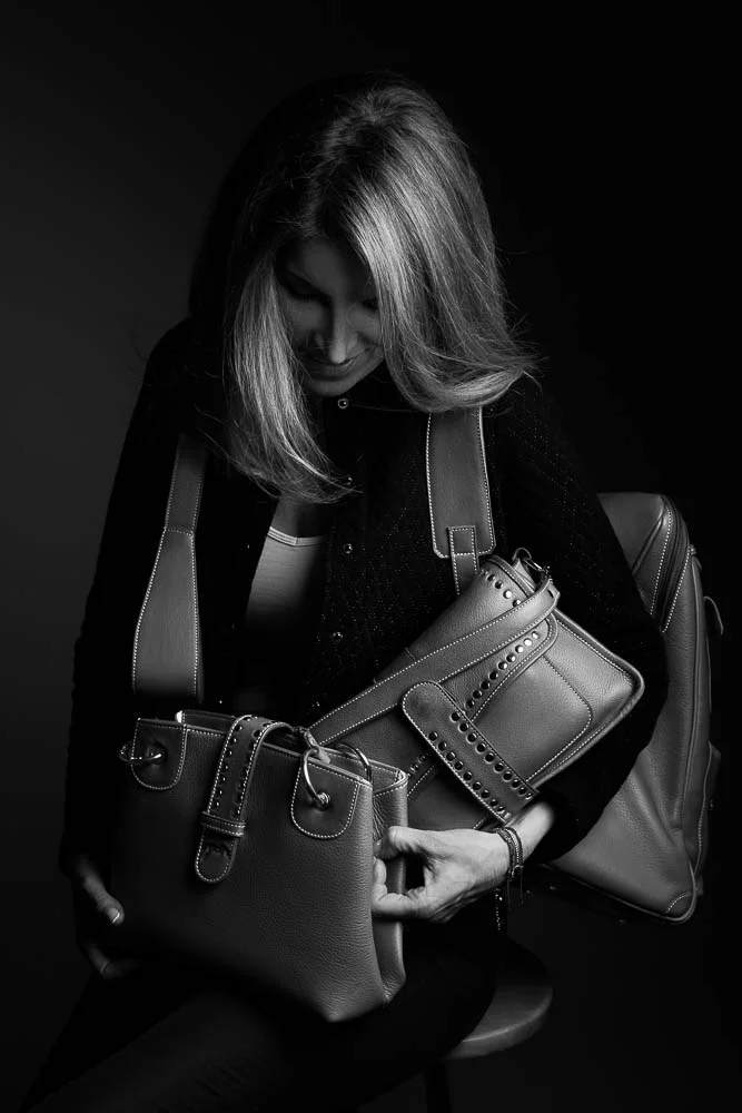 Photo portrait élégant – portrait noir et blanc