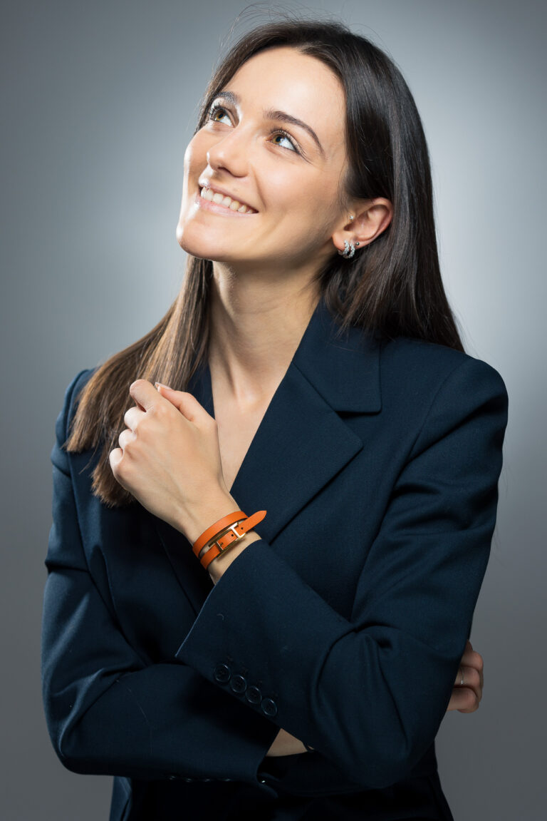Photo portrait élégant – portrait en studio