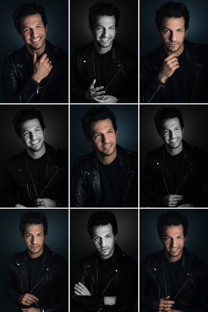 Photo portrait élégant – portrait en veste noire