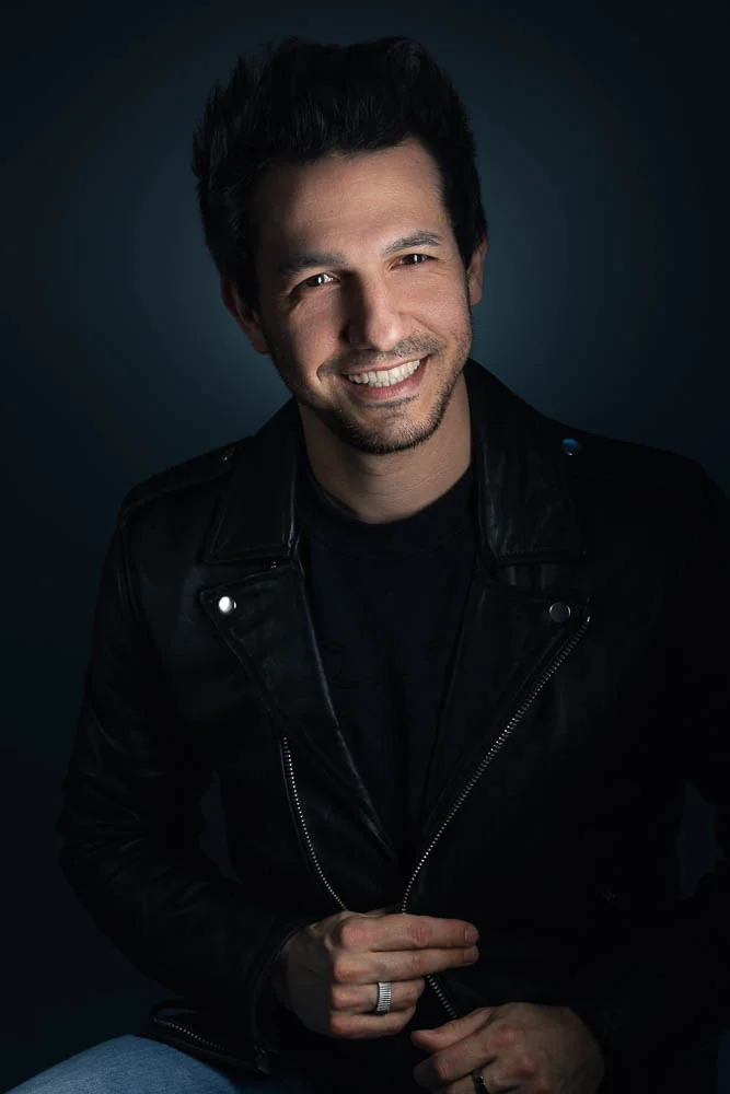 Photo professionnelle CV homme – portrait en studio
