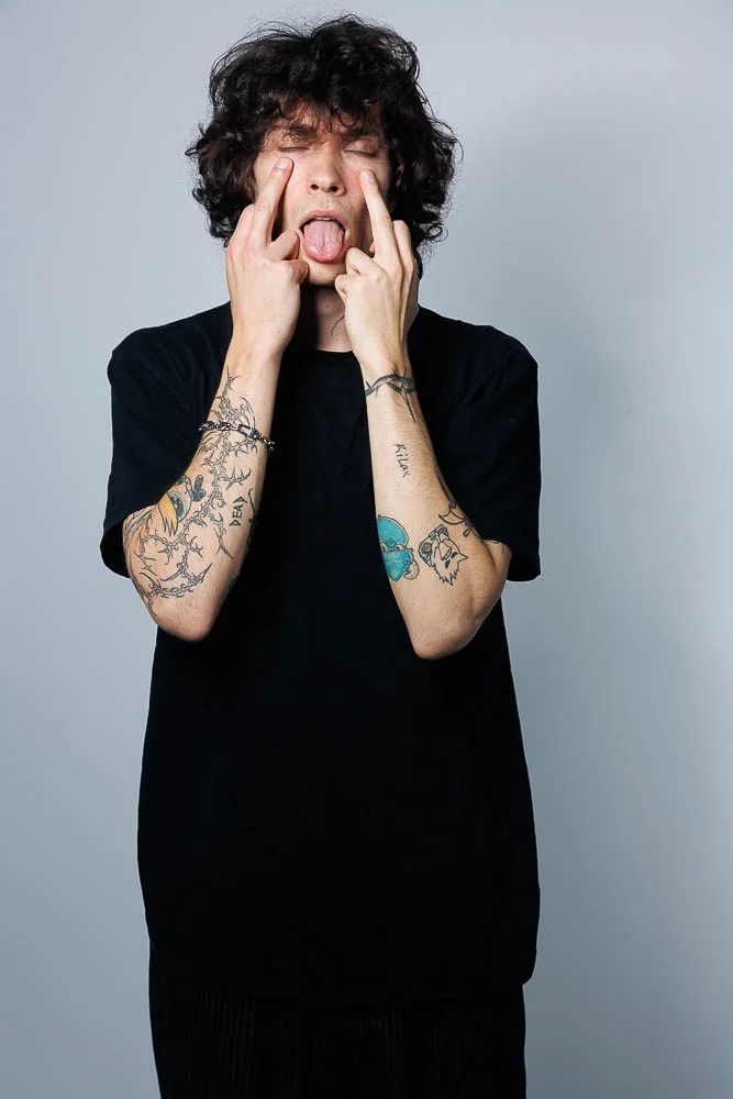 Photographe mode test Paris – portrait en studio