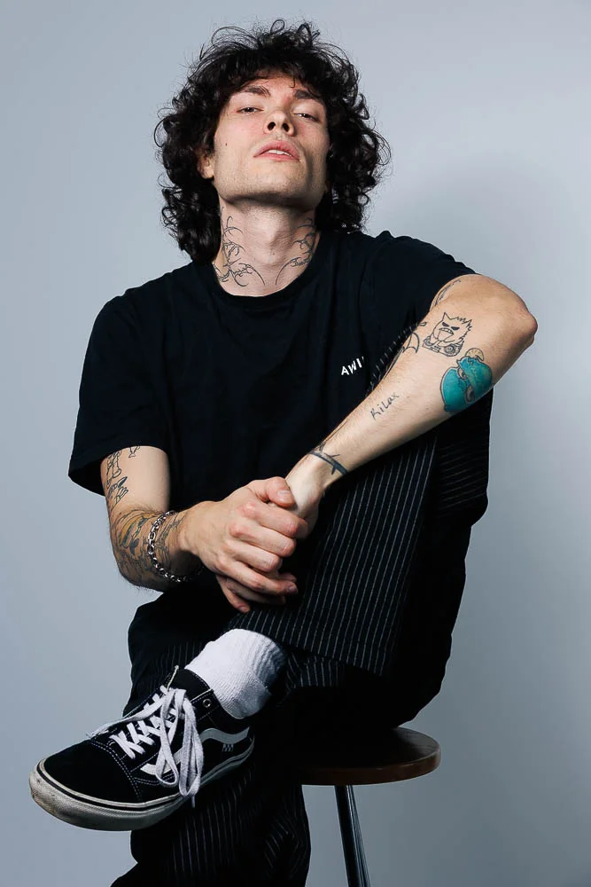 Photographe mode test Paris – portrait en studio