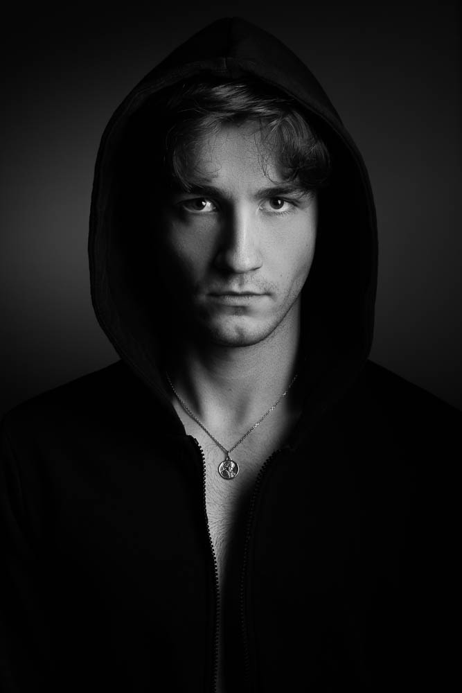 Photographe portrait noir et blanc à Paris – portrait