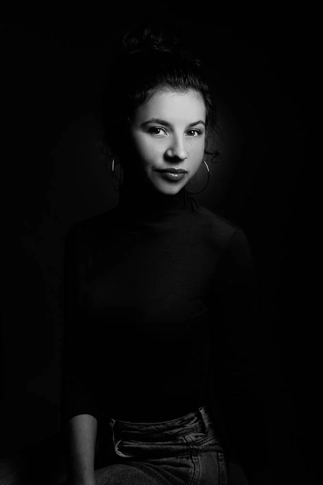 Photographe portrait noir et blanc à Paris – portrait