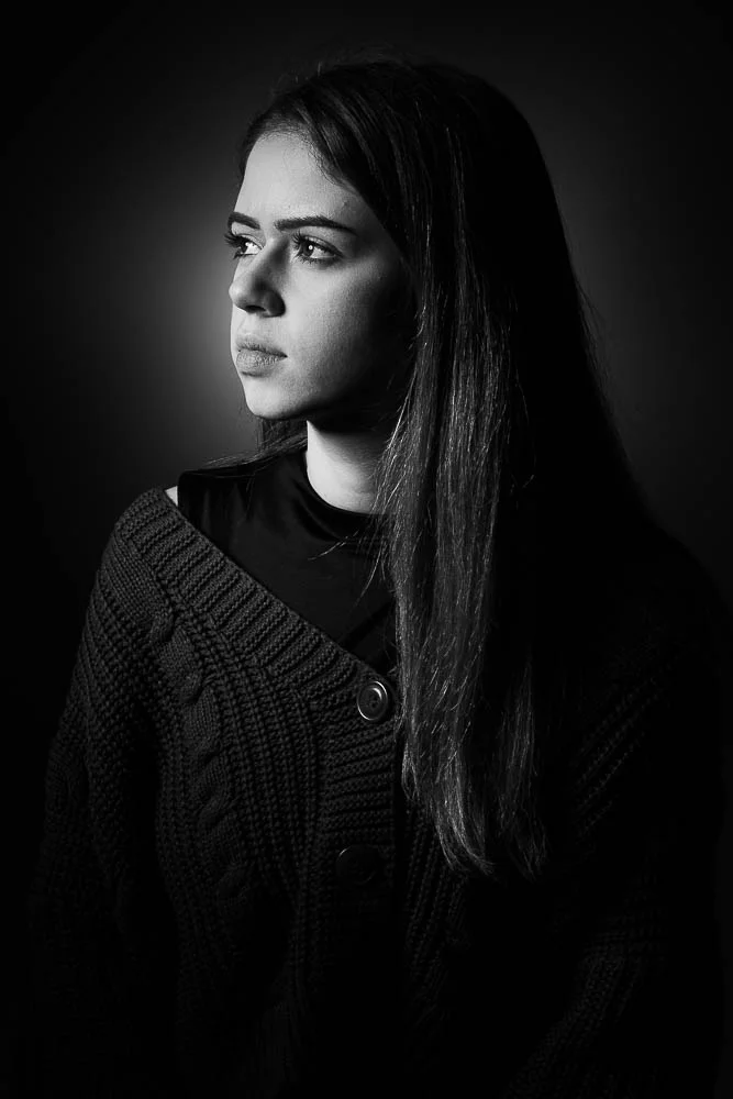 Photographe portrait noir et blanc à Paris – portrait