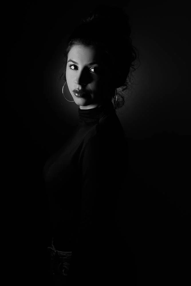 Photographe portrait noir et blanc à Paris – portrait