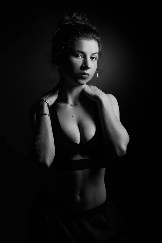 Photographe professionnel Parisien – portrait noir et blanc
