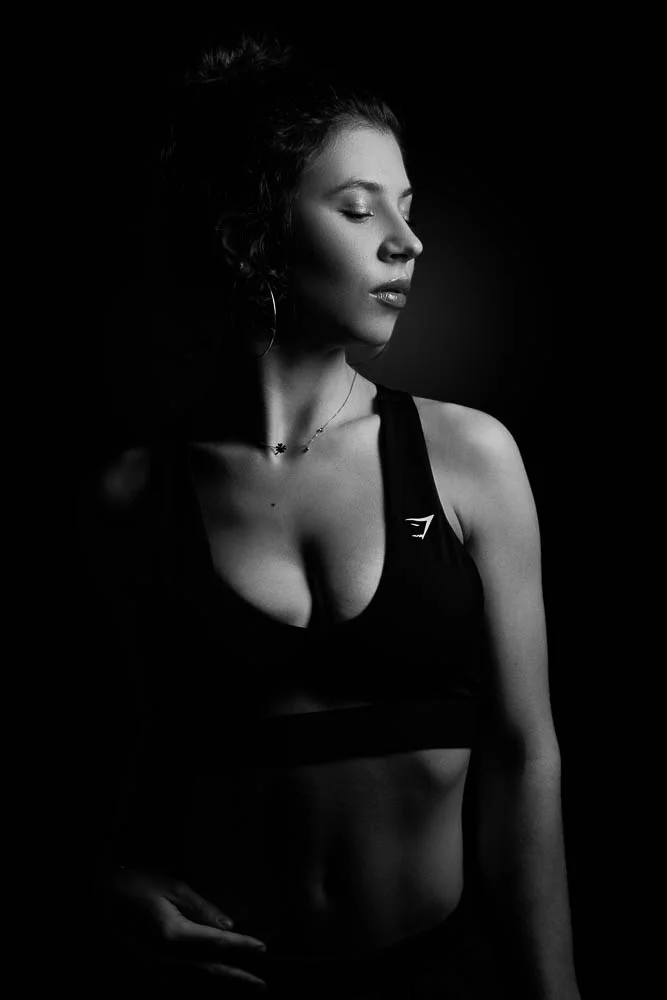 Photographe de shooting à Paris – portrait noir et blanc