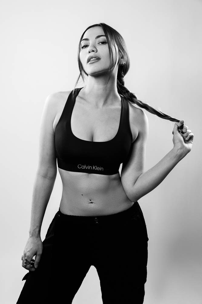 Photographe de shooting à Paris – portrait noir et blanc