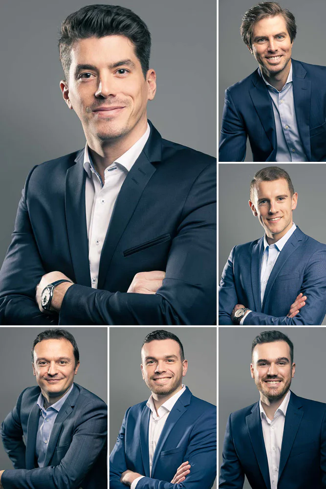 Photographe trombinoscope d’entreprise – portrait en costume Photographe trombinoscope d’entreprise – portrait en costume