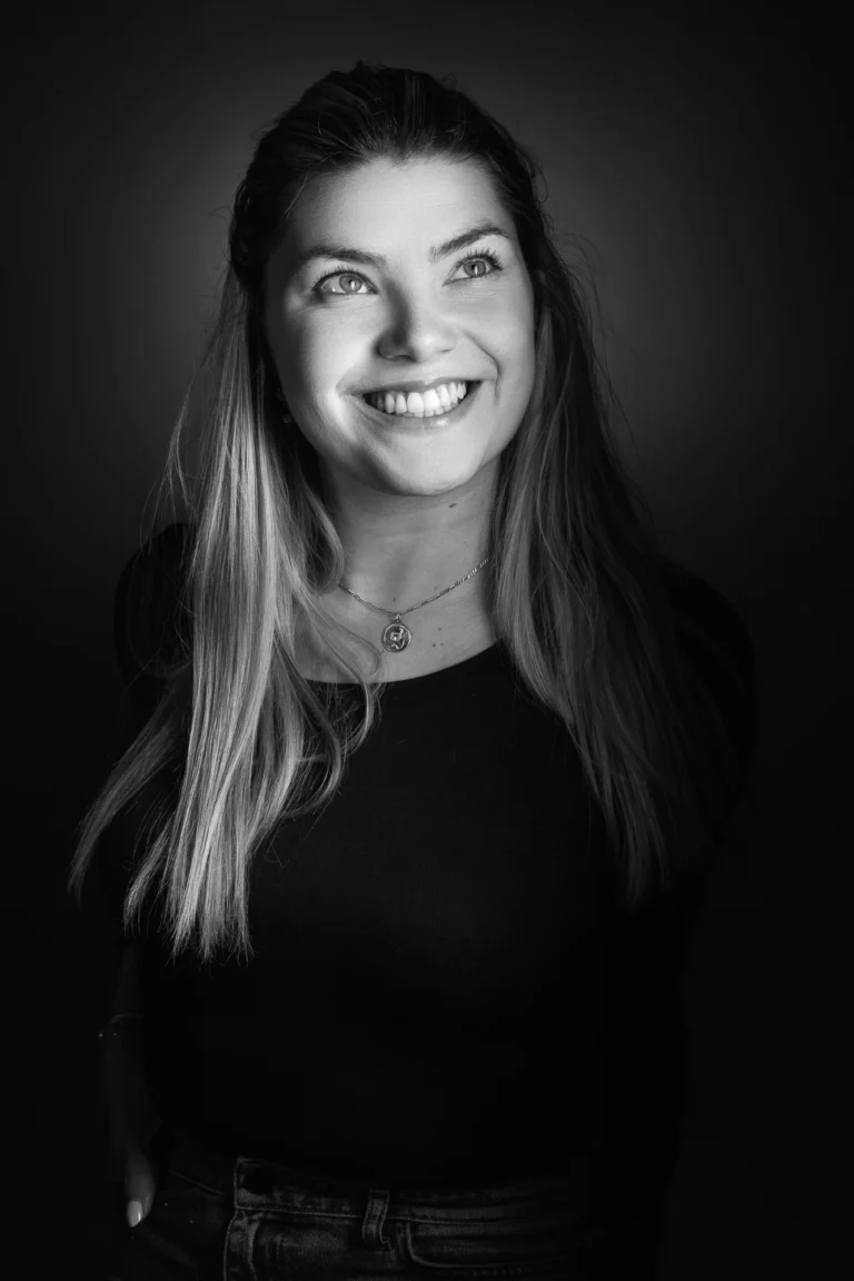 Portrait en entreprise – portrait noir et blanc
