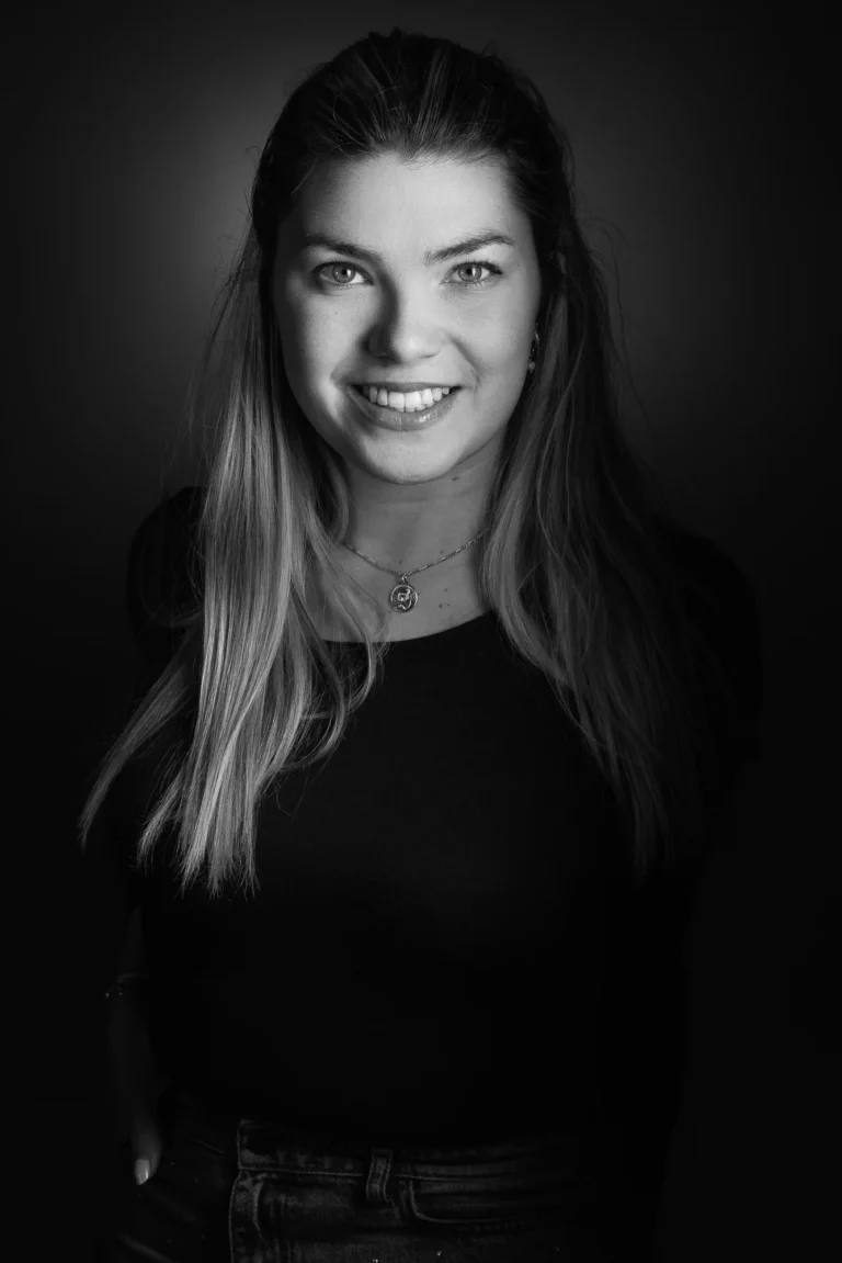 Portrait en entreprise – portrait noir et blanc