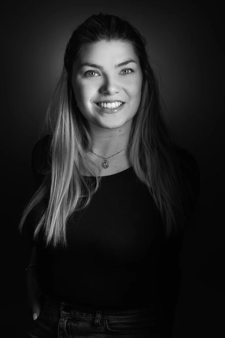 Portrait en entreprise – portrait noir et blanc