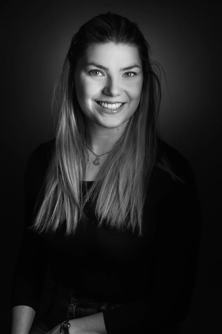 Portrait en entreprise – portrait noir et blanc