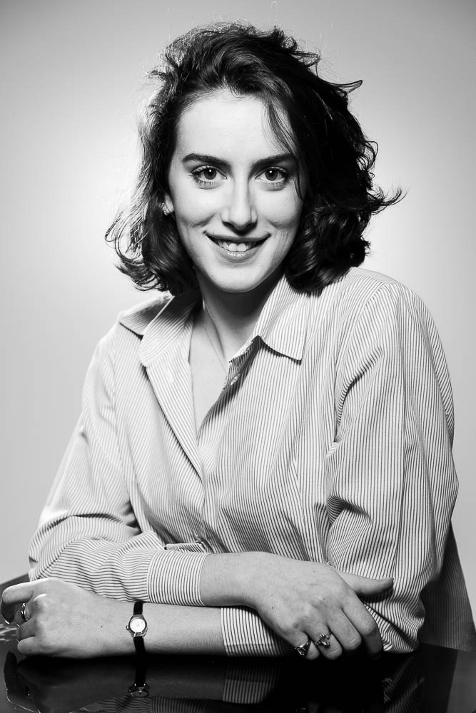 Shooting photo femme Paris – portrait noir et blanc
