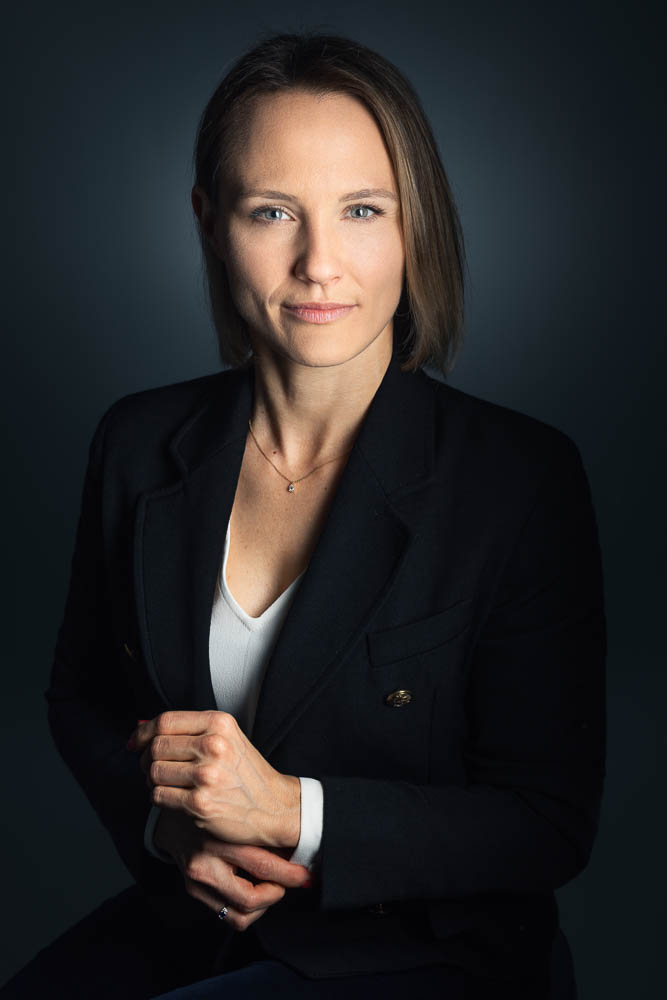Photo corporate femme – portrait en studio