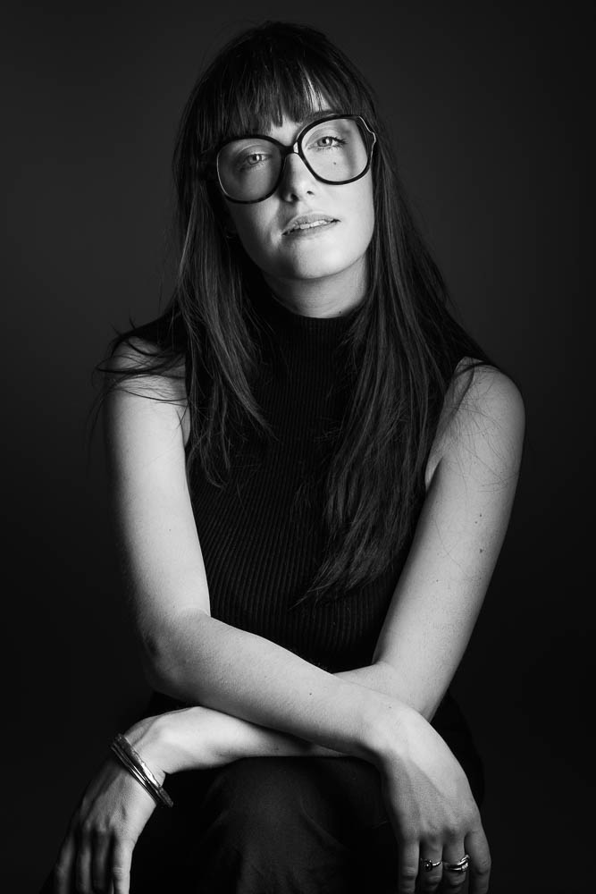 Photo portrait élégant – portrait avec lunettes