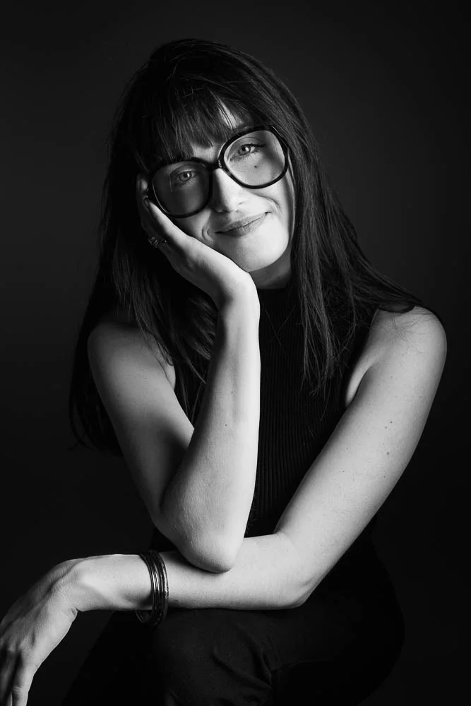 Photo portrait élégant – portrait avec lunettes