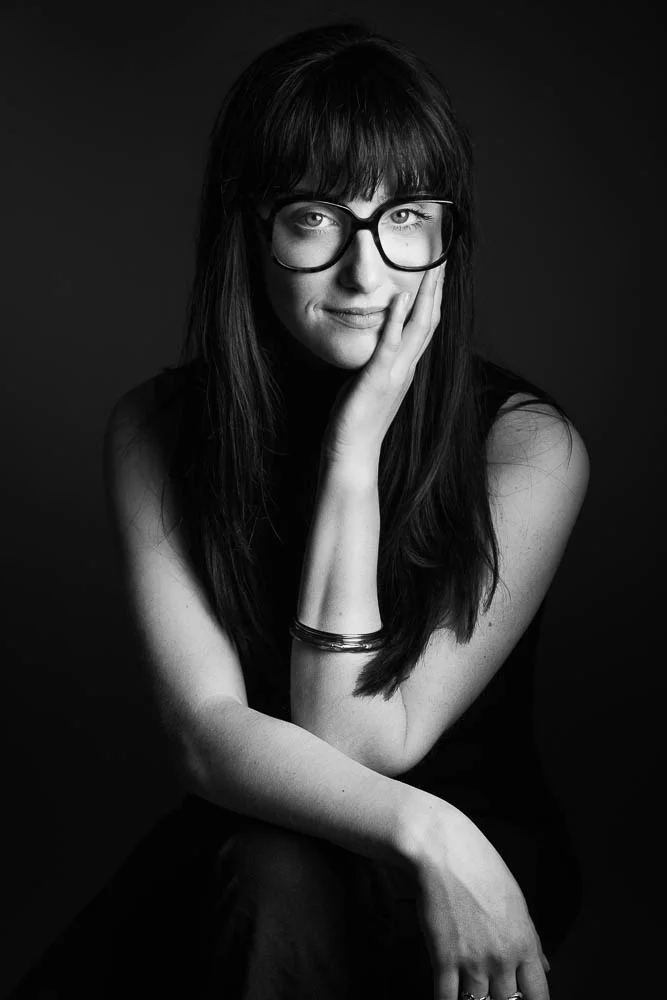 Photo portrait élégant – portrait avec lunettes