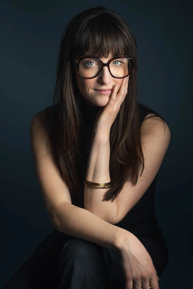 Photo portrait élégant – portrait avec lunettes