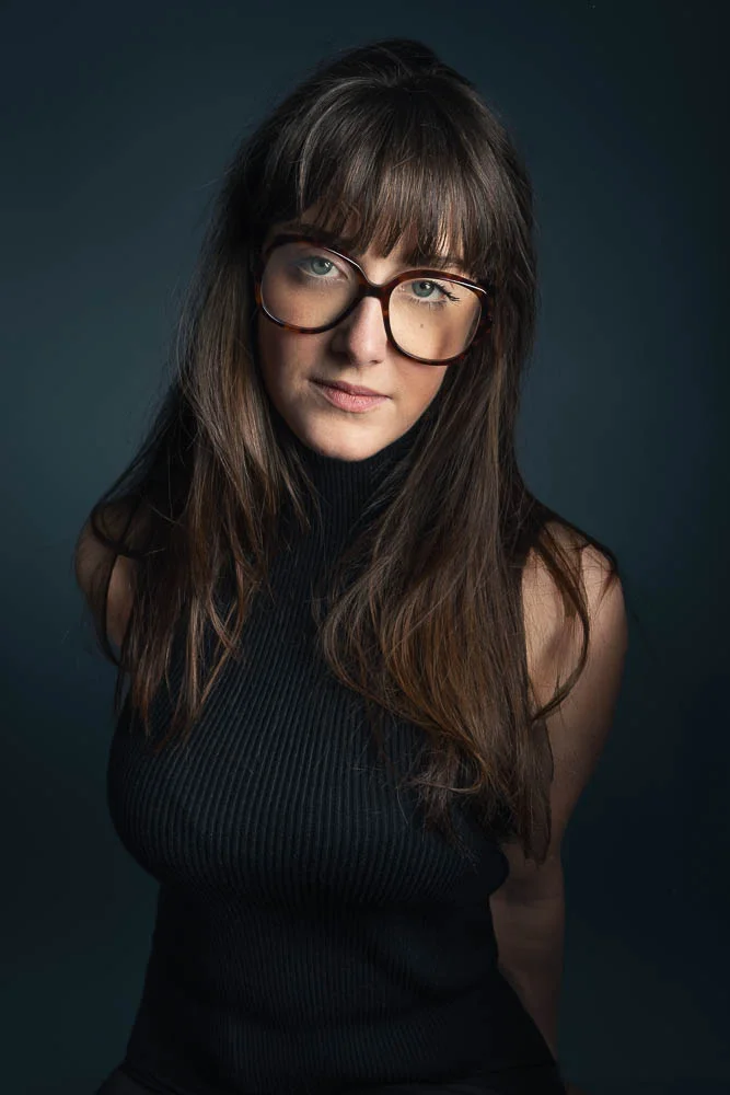 Photo portrait élégant – portrait avec lunettes
