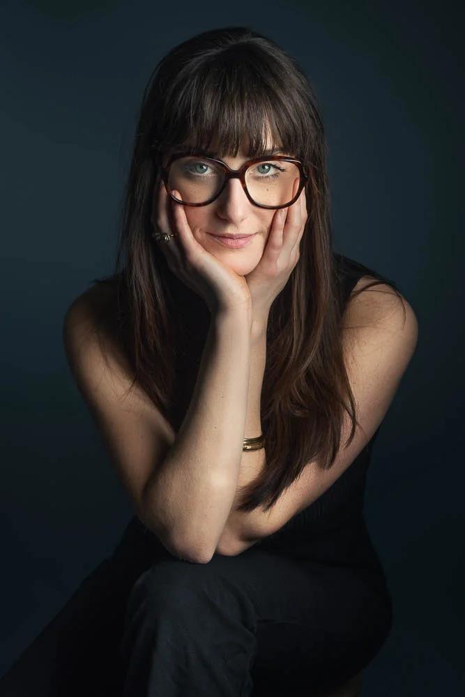 Photo portrait élégant – portrait avec lunettes