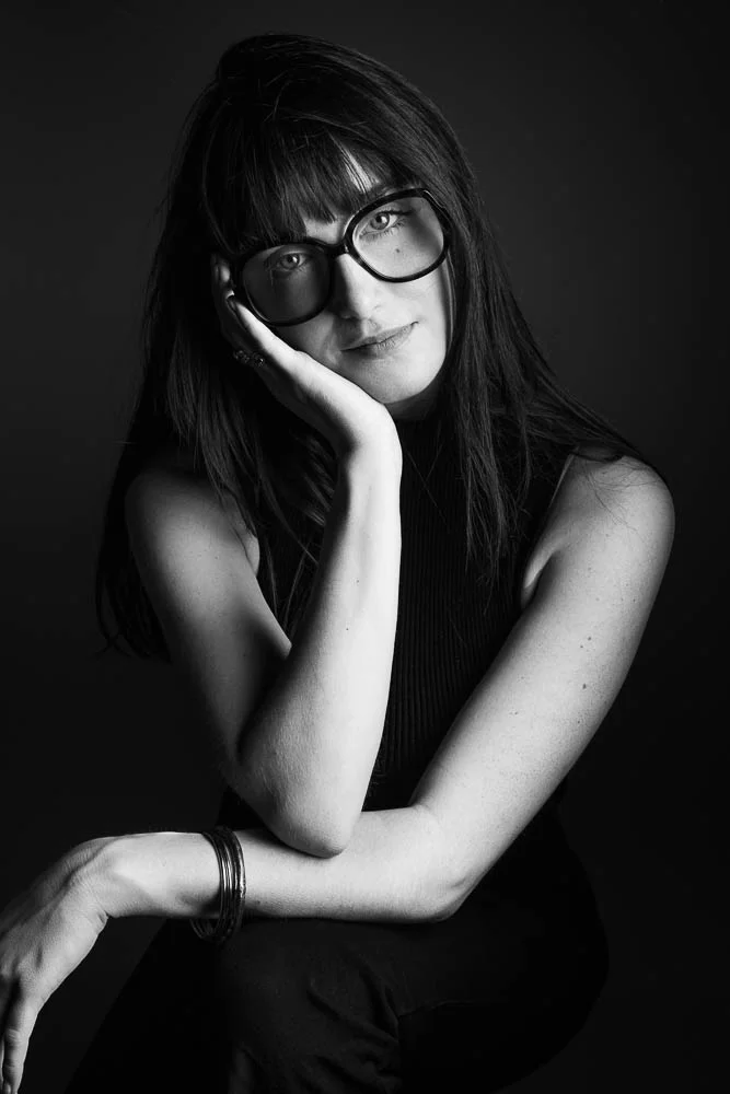 Photo portrait élégant – portrait avec lunettes