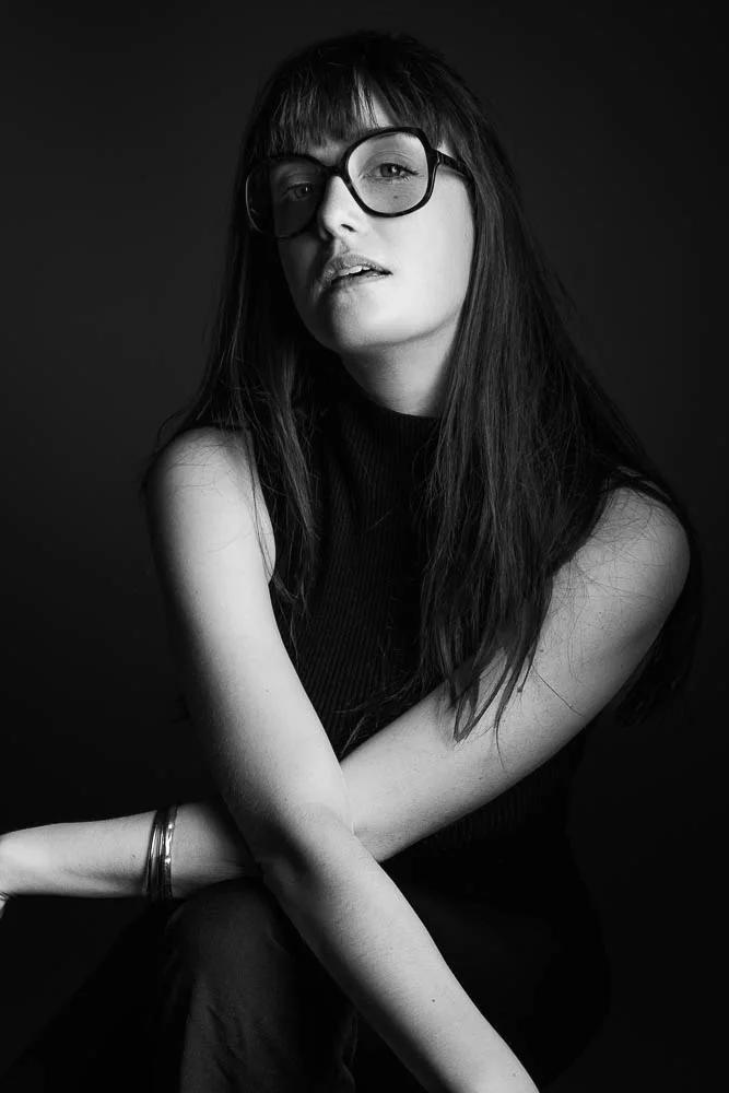 Photo portrait élégant – portrait avec lunettes