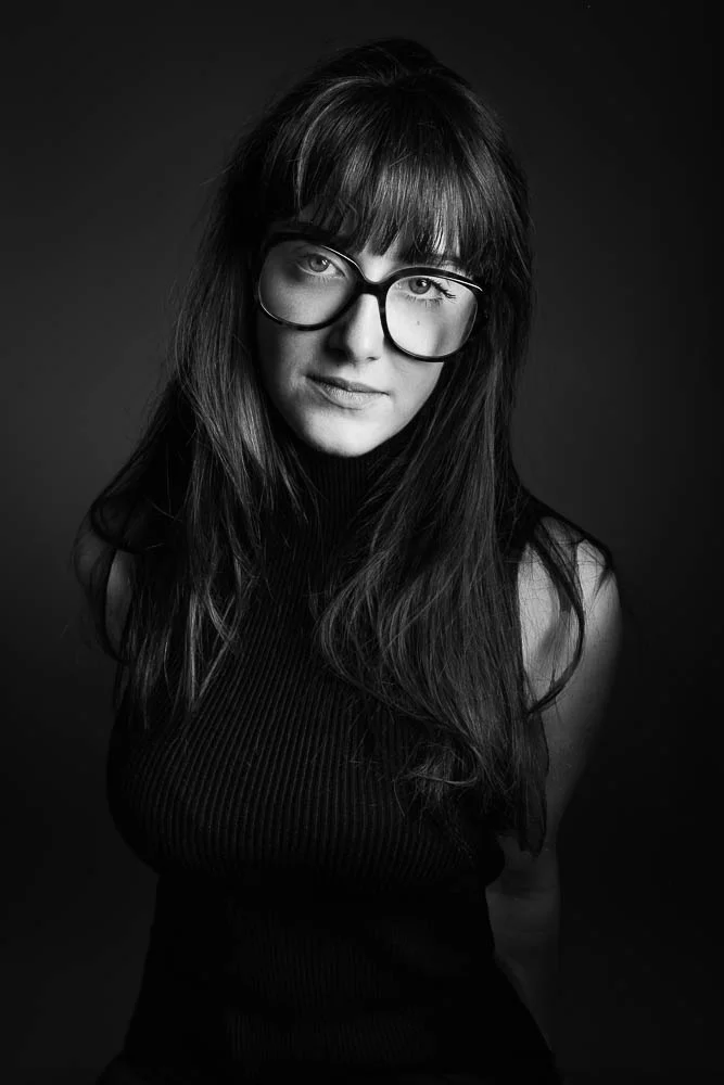 Photo portrait élégant – portrait avec lunettes
