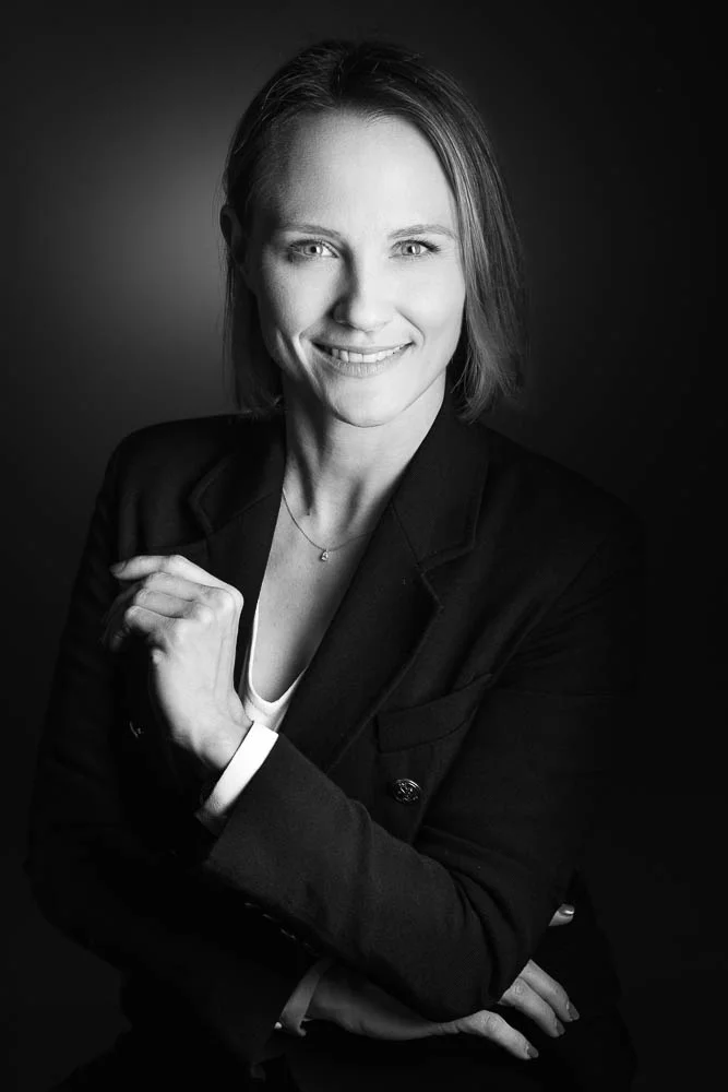 Photo portrait élégant – portrait noir et blanc