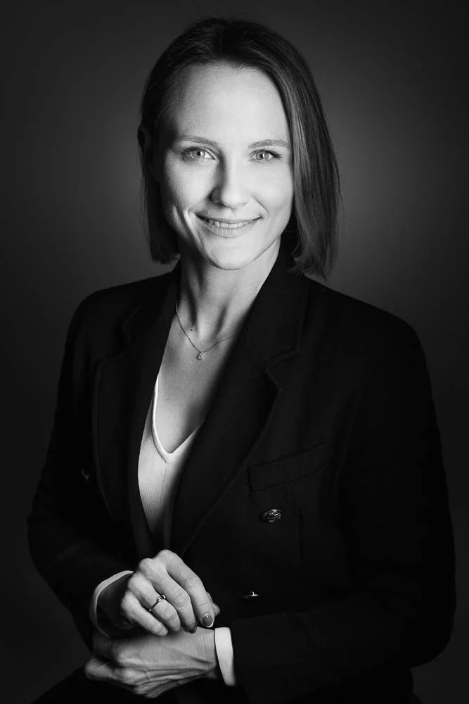 Photo portrait élégant – portrait noir et blanc