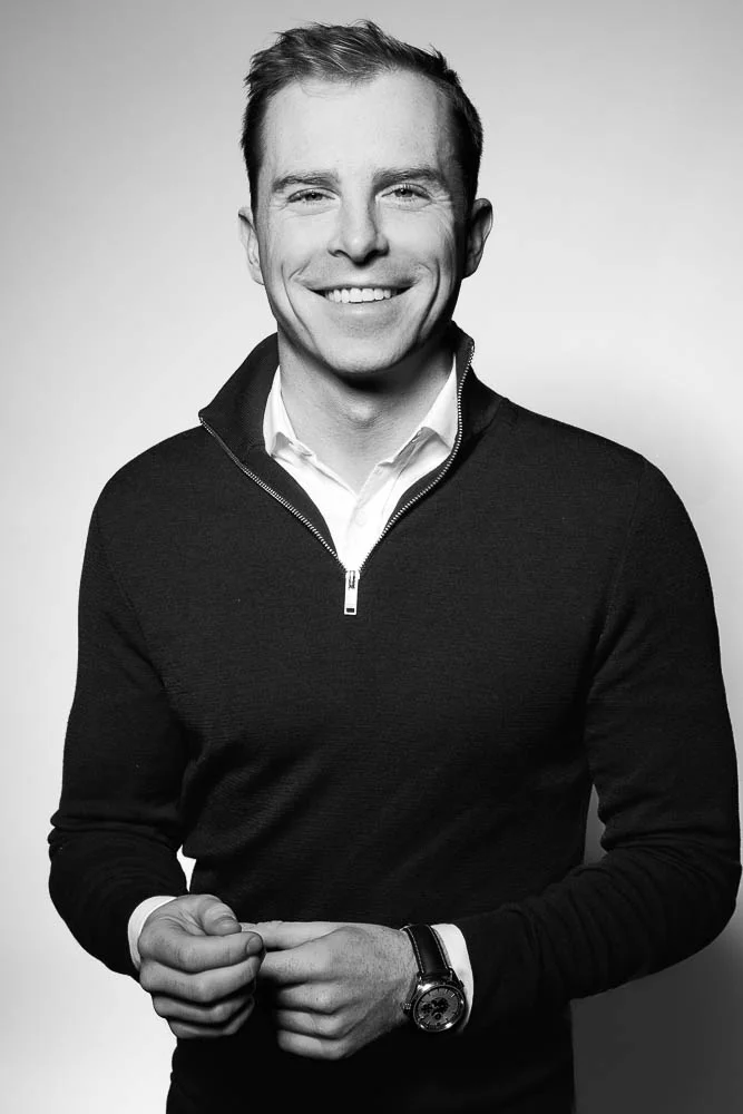 Photo professionnelle CV homme – portrait noir et blanc