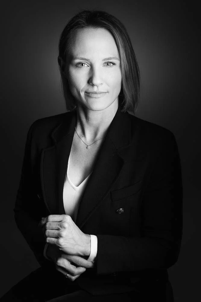 Photographe pour ostéopathe – portrait noir et blanc