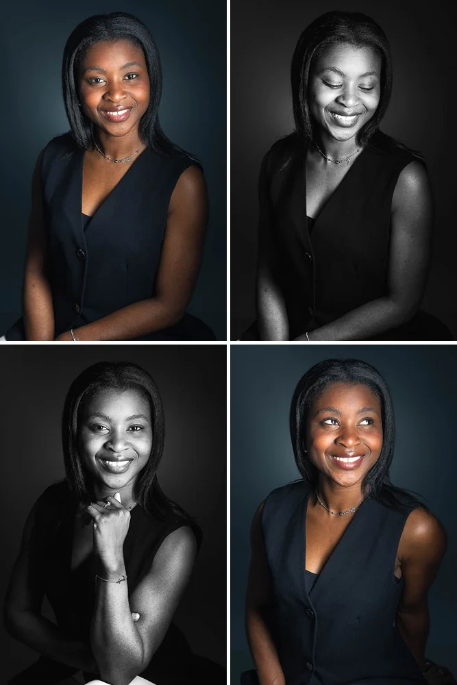 Portrait en entreprise – portrait noir et blanc