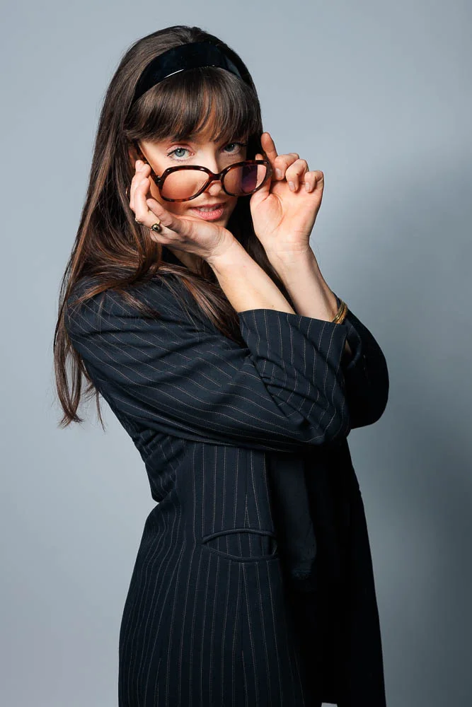 Book photo comédien en studio à Paris – portrait en blazer