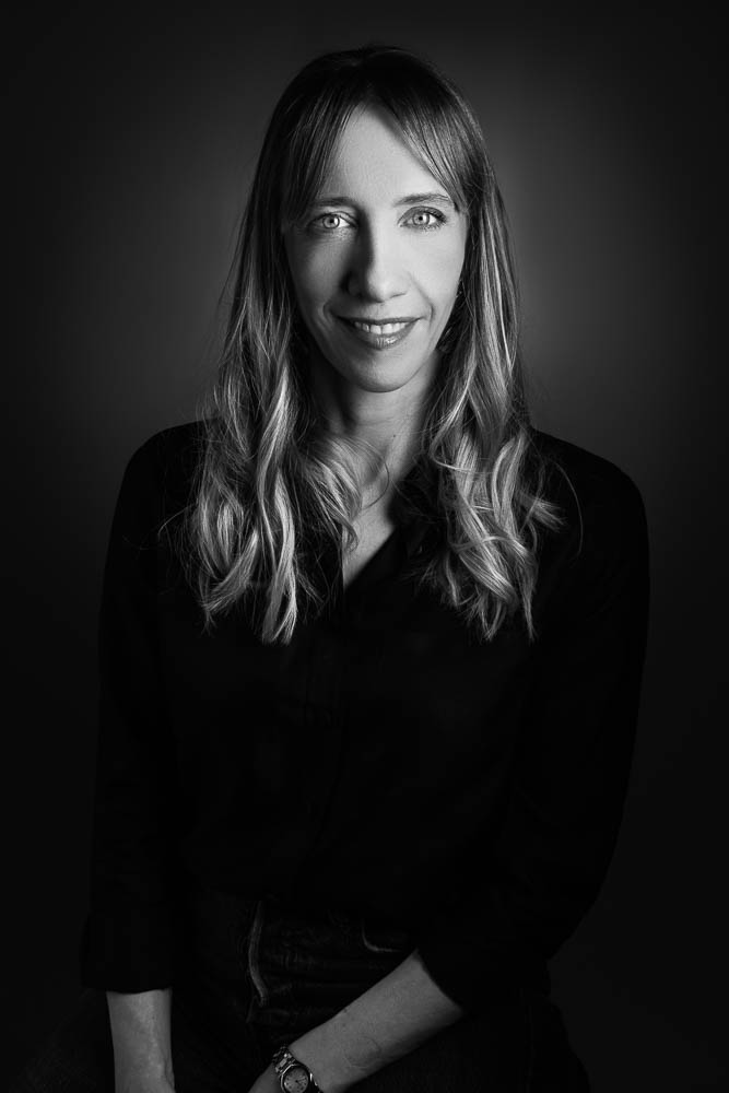 Photo portrait élégant – portrait noir et blanc